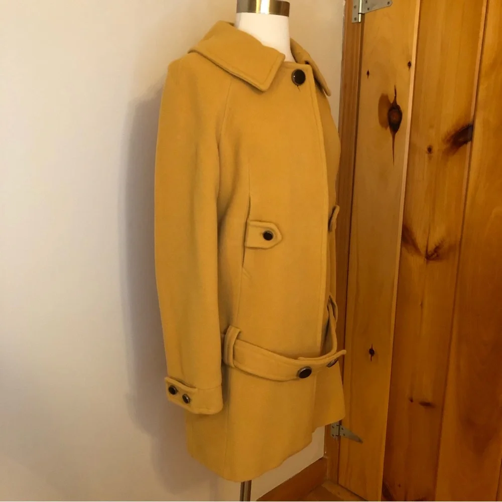 Zara Camel Wool Coat - Picture 3 of 13